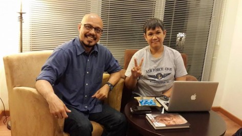 Bersama Andy F Noya, Juni 2014