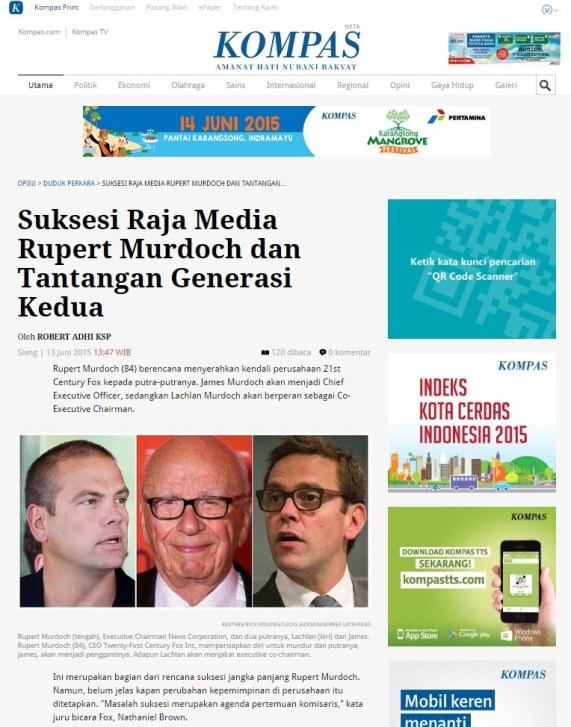 Rupert Murdoch 130615